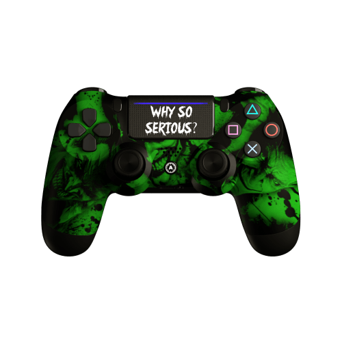 Joker modded PS4 controller